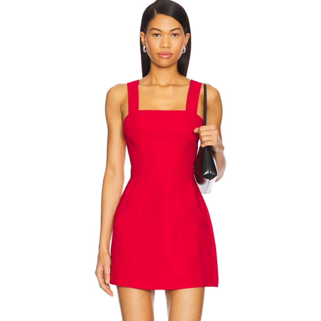Amanda Uprichard Ace Dress Red